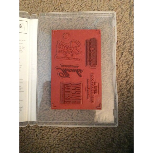INVENTORY REDUCTION SALE. Stampin Up Afterthoughts - Hostess Set B49 - Picture 2 of 3